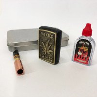 Запальничка бензинова в подарунковій коробці N11, подарункова запальничка сувенірна