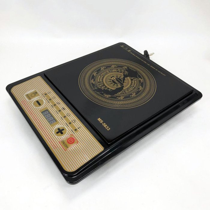 Настільна плита Domotec MS-5833 Однокомфортна Індукційна, електроплита 2000 Вт, плита домашня