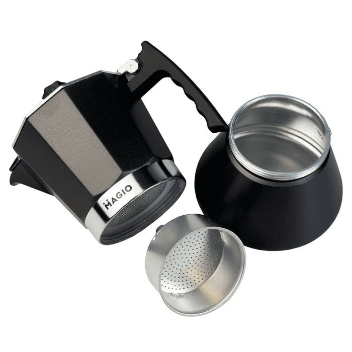 Кавоварка гейзерна Magio MG-1005 300 мл, гейзерна кавоварка для плити, кавоварка гейзерного типу, кавник