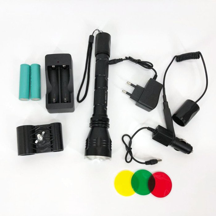 Тактичний підствольний ліхтар Police Q2807-T6, ліхтар ручний тактичний, водонепроникний