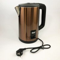 Електрочайник 2,5л 2000Вт RAF R7881. Колір: коричневий