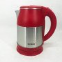 Електрочайник Rainberg RB-808 2 л нержавіюча сталь, стильний електричний чайник. Колір: червоний