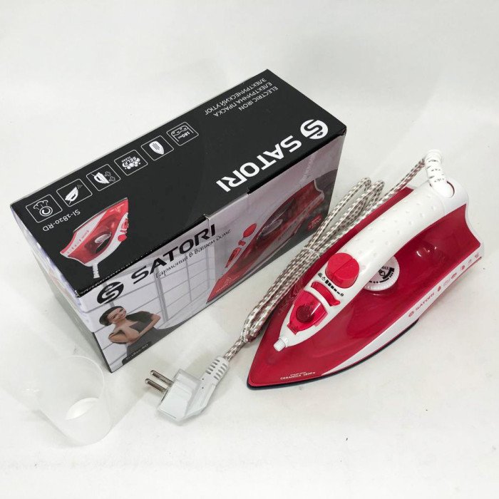 Праска SATORI SI-1820-RD, парова праска відпарювач, професійна парова праска