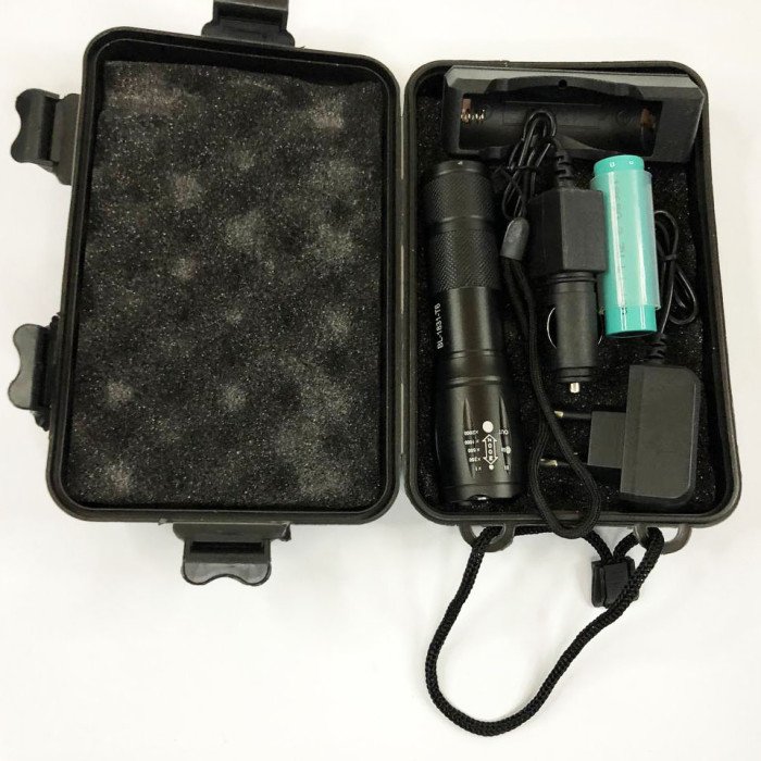 Тактичний Ліхтар Bailong BL-1831 T6 Police, надпотужний ліхтарик, ліхтарик із зарядкою від мережі