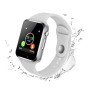 Смарт-годинник Smart Watch A1 розумний електронний зі слотом під sim-карту + карту пам'яті micro-sd. Колір: білий