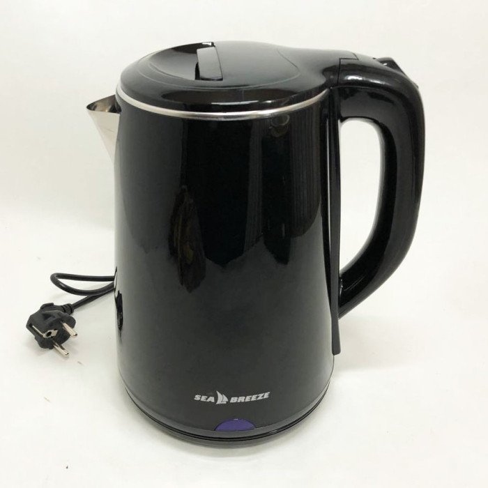 Чайник термос SeaBreeze SB-0202 1.8 Л, 1500Вт, гарний електричний чайник, тихий електричний чайник