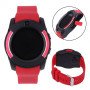 Розумний смарт-годинник Smart Watch V8. Колір: червоний