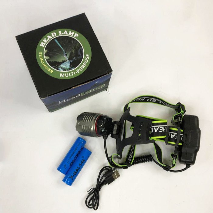 Супер потужний ліхтарик поліція BL-A17-P50 Micro USB, потужний світлодіодний ліхтарик на голову