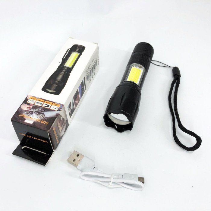 Ліхтарик кишеньковий PLD C609-T6+COB, Надпотужний ліхтарик, Яскравий ліхтарик, Якісний ліхтарик