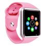 Смарт-годинник Smart Watch A1 розумний електронний зі слотом під sim-карту + карту пам'яті micro-sd. Колір: рожевий