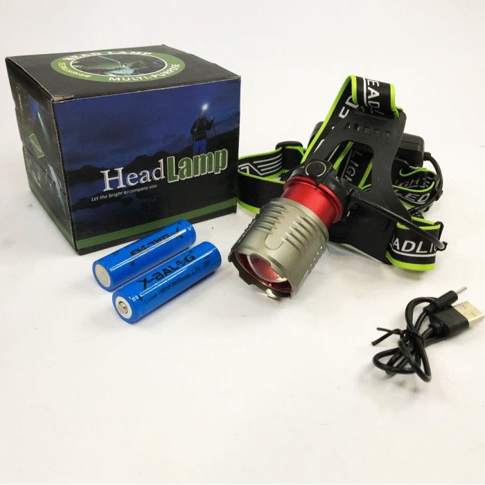 Супер потужний ліхтарик поліція BL-A17-P50 Micro USB, потужний світлодіодний ліхтарик на голову