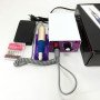Фрезер для манікюру з педаллю для ноги DM4, потужний манікюрний фрезер, фрезер з насадками для манікюру
