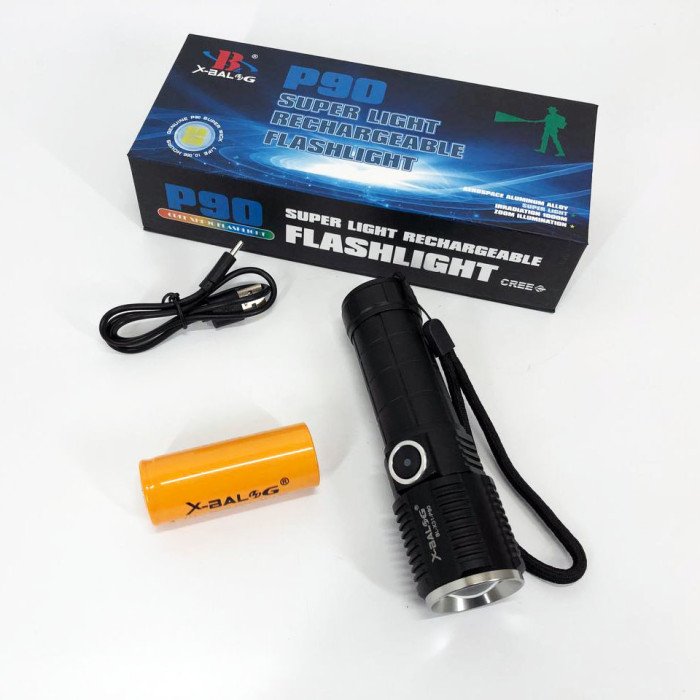 Ліхтарик ручний тактичний Bailong BL-X31-P90, водонепроникний ліхтар, кишеньковий міні ліхтар