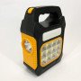 Ліхтар переносний JY-978D-LED+12COB, power bank, ліхтар світлодіодний прожектор. Колір: жовтий