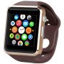 Смарт-годинник Smart Watch A1 розумний електронний зі слотом під sim-карту + карту пам'яті micro-sd. Колір: золотий