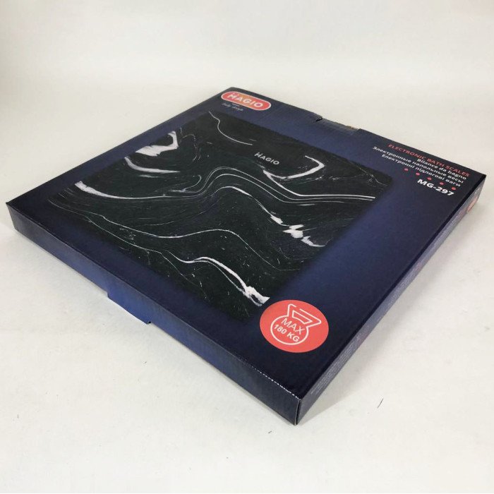 Ваги електронні підлогові MAGIO MG-297, Побутові підлогові ваги 180 кг, ваги для зважування людей