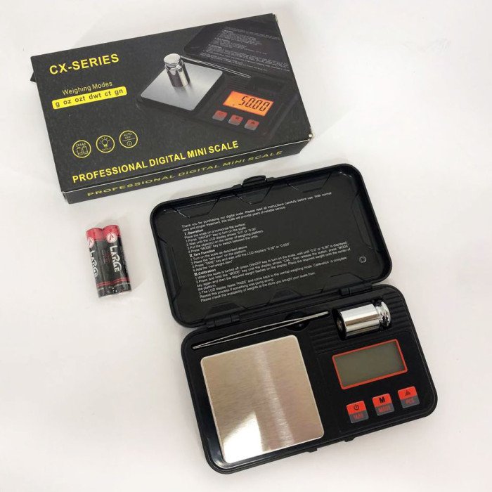 Ваги ювелірні CX-Toolbox, 200г (0,01г) з чашею, міні ваги, електронні грамові ваги для золота