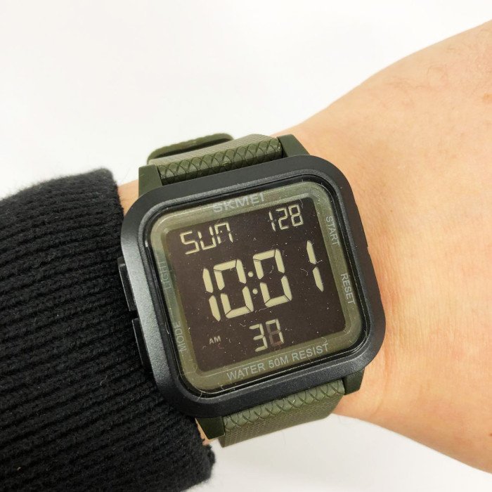Годинник наручний чоловічий SKMEI 1894AGBK, армійський годинник протиударний, водонепроникний чоловічий годинник