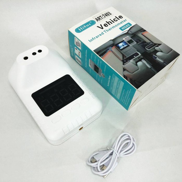 Стаціонарний безконтактний термометр Hi8us HG 02 з голосовими повідомленнями, Термометр електронний