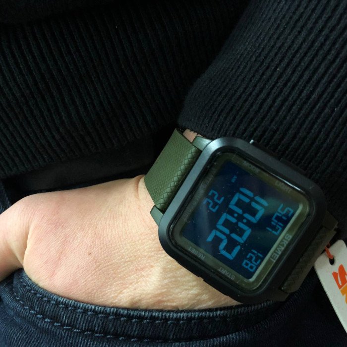 Годинник наручний чоловічий SKMEI 1894AGBK, армійський годинник протиударний, водонепроникний чоловічий годинник