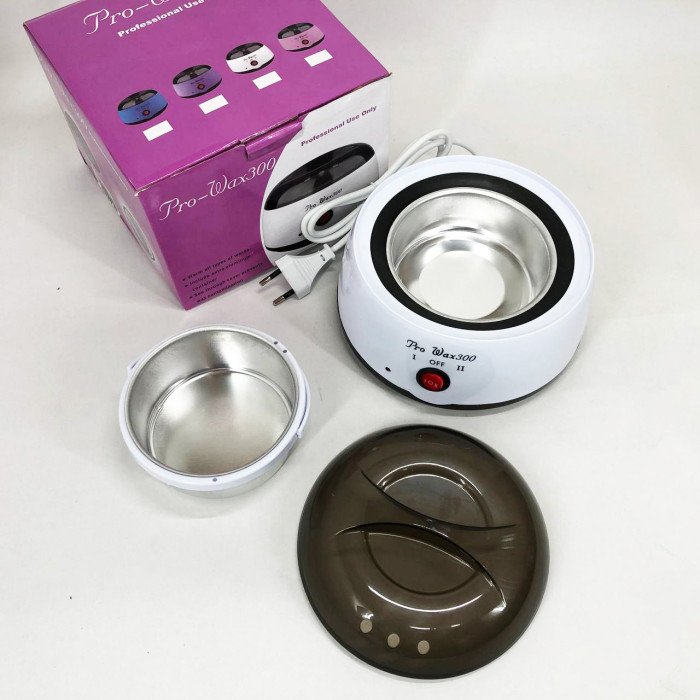 Воскоплав баночний Pro Wax 300 mini 150 мл. Колір: білий