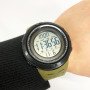 Годинник наручний чоловічий SKMEI 2070AGWT ARMY GREEN, армійський годинник протиударний. Колір: зелений