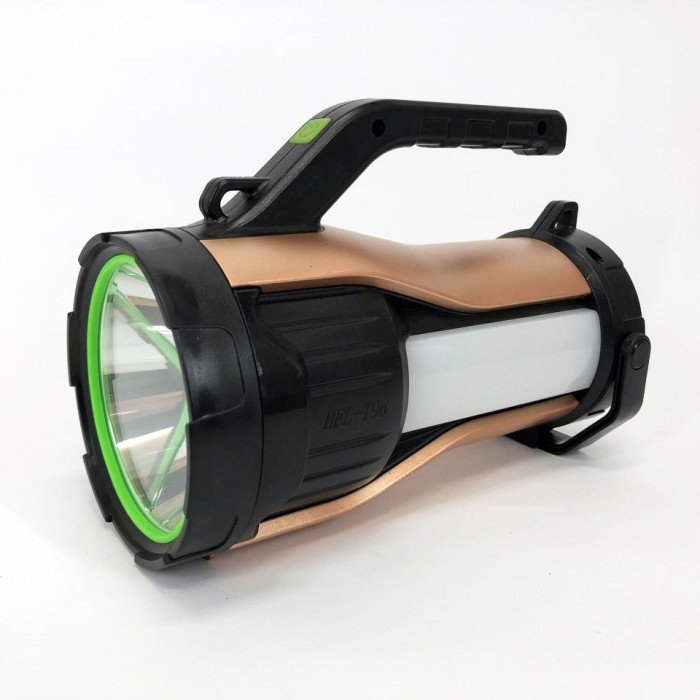 Ліхтар кемпінговий переносний із сонячною панеллю T96-LED-COB(white+red) power bank, похідний ліхтар