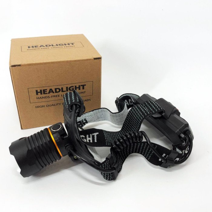 Ліхтар налобний PLD-8059-P50-UV, потужний акумуляторний ліхтарик налобний, налобний ліхтар яскравий