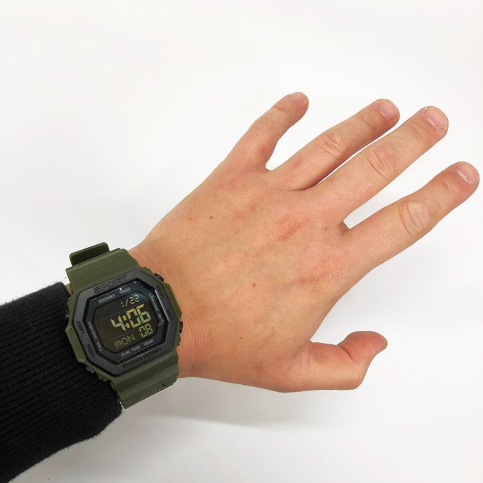 Годинник наручний чоловічий SKMEI 1988AG, армійський годинник протиударний, водонепроникний чоловічий годинник