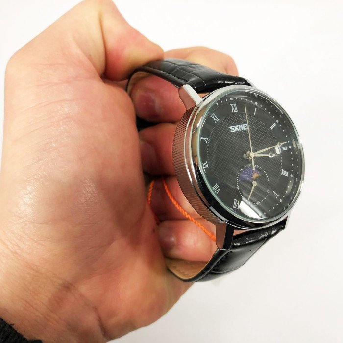 Годинник наручний чоловічий SKMEI 9308BKBK, оригінальний чоловічий годинник, фірмовий спортивний годинник