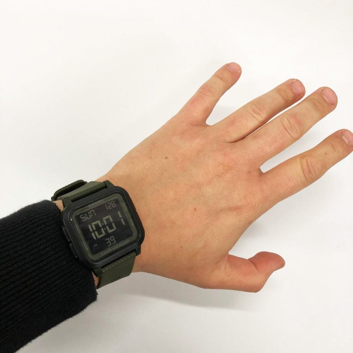 Годинник наручний чоловічий SKMEI 1894AGBK, армійський годинник протиударний, водонепроникний чоловічий годинник