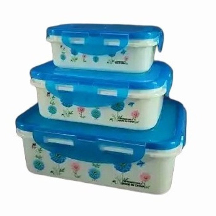 Комплект пластикових судків UNIQUE UN-1511. Колір: блакитний