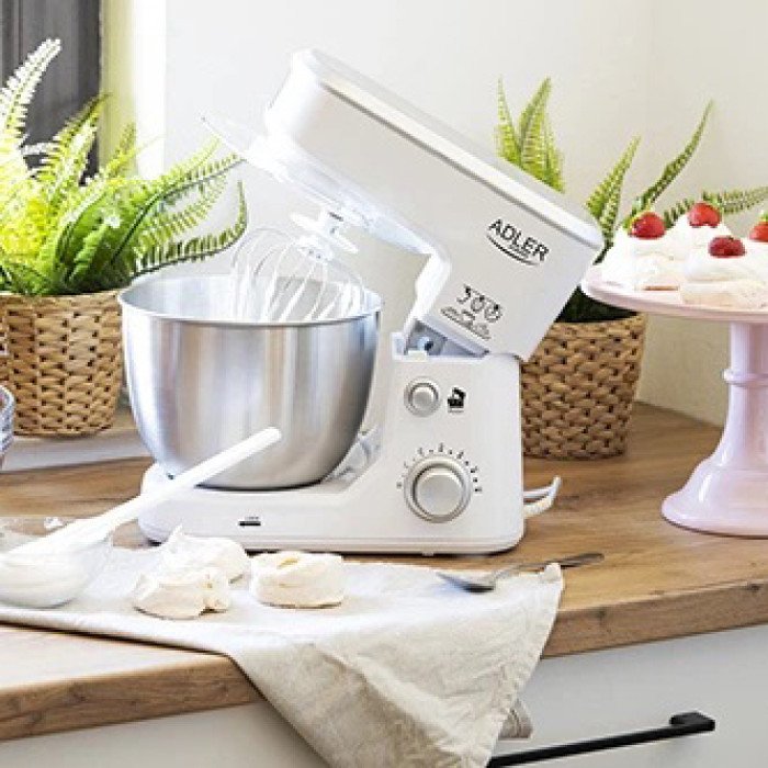 Міксер планетарний універсальний кухонний комбайн Adler AD 4216 1000Вт