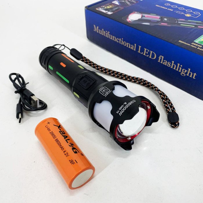 Ліхтар NIGHT VISION FLUORESCENCE BL-2405-TG 1x26650