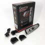 Машинка для стрижки волосся Gemei GM-6113 акумуляторна, Практична машинка для стрижки. Колір: чорний