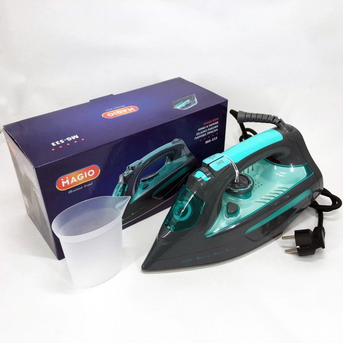 Праска Magio MG-533, Ефективна парова праска для одягу, Парова праска для домашнього використання
