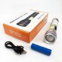 Ліхтар PLD-231 WHITE LASER LED PM10-TG+COB(white+red), 1х26650, Ліхтарик police оригінал, Ліхтарик поліс