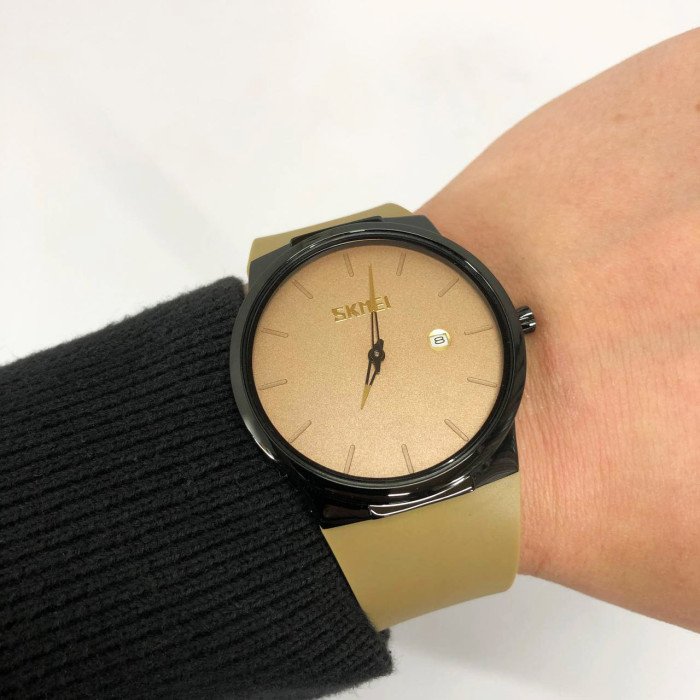 Годинник наручний чоловічий SKMEI 1509KH, чоловічий годинник стильний годинник на руку, годинник кварцовий чоловічий