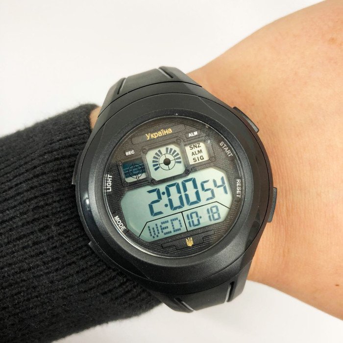 Годинник наручний чоловічий SKMEI 4012/2104BKWT, Чоловічий армійський водостійкий тактичний годинник