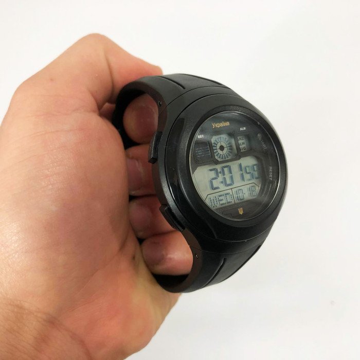 Годинник наручний чоловічий SKMEI 4012/2104BKWT, Чоловічий армійський водостійкий тактичний годинник