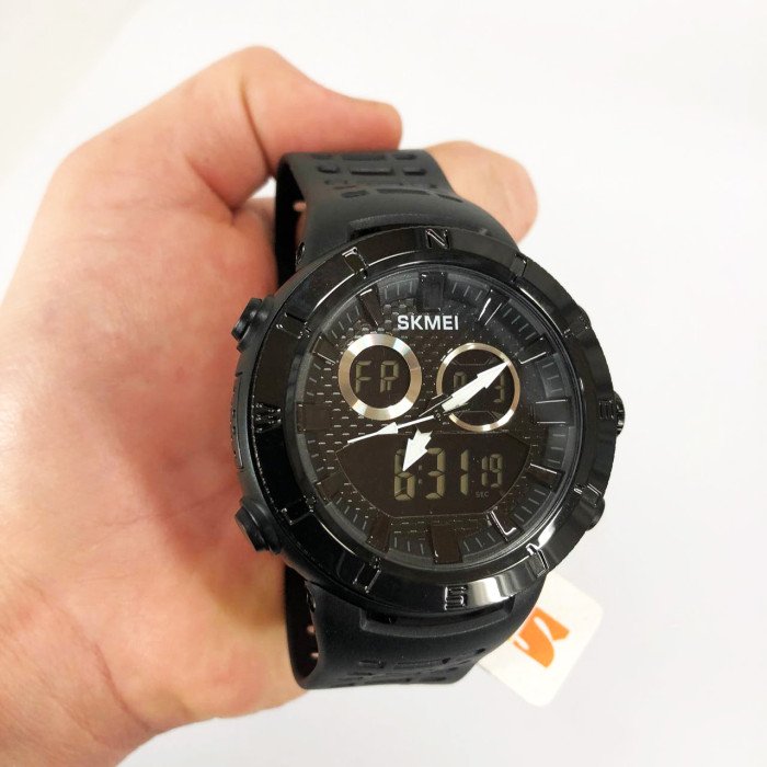 Годинник наручний чоловічий SKMEI 2014BKBK, годинник скмей чоловічий, оригінальний чоловічий годинник спортивний