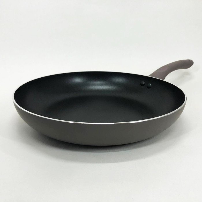 Сковорода алюмінієва 28 см WELL DONE WD-1018B індукція, сковорода з товстим дном, зручна на кухню