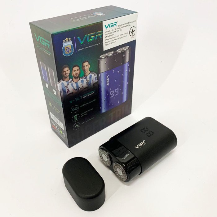 Електробритва VGR V-347. Колір: чорний