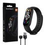 Фітнес браслет FitPro Smart Band M7 (смарт часи, пульсоксиметр, пульс). Колір: чорний