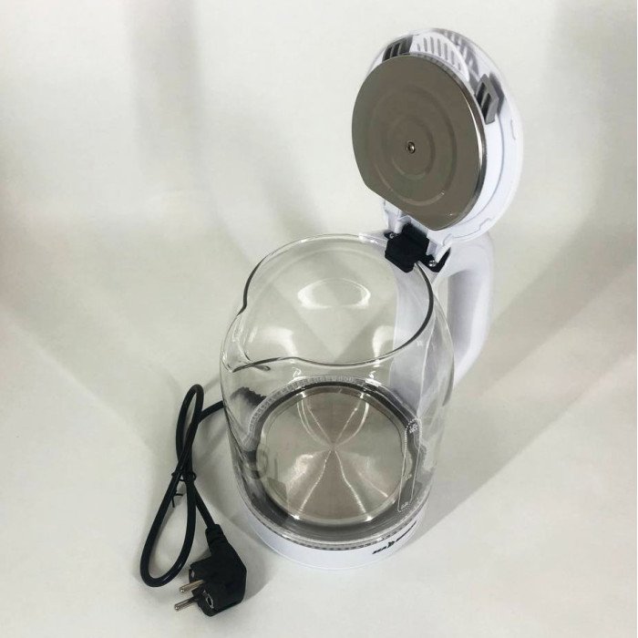 Електрочайник SeaBreeze SB-015 1.8 л, чайники з підсвічуванням, електронний чайник, тихий електричний чайник