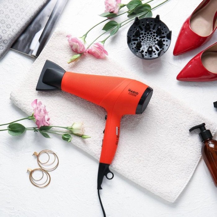 Фен MAGIO MG-152, Фен з іонізацією, Фен для волосся з режимами, Фен для волосся з насадками