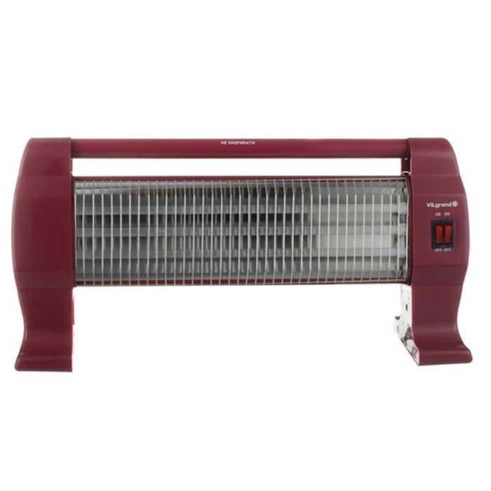 Інфрачервоний обігрівач Vilgrand VQ4812R. Колір: червоний