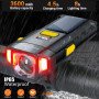 Велофара X17-30W+2LED(red)