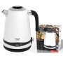 Чайник металевий Adler AD 1295w 1.7л 1850Вт електричний з терморегулятором 40-100 °С White