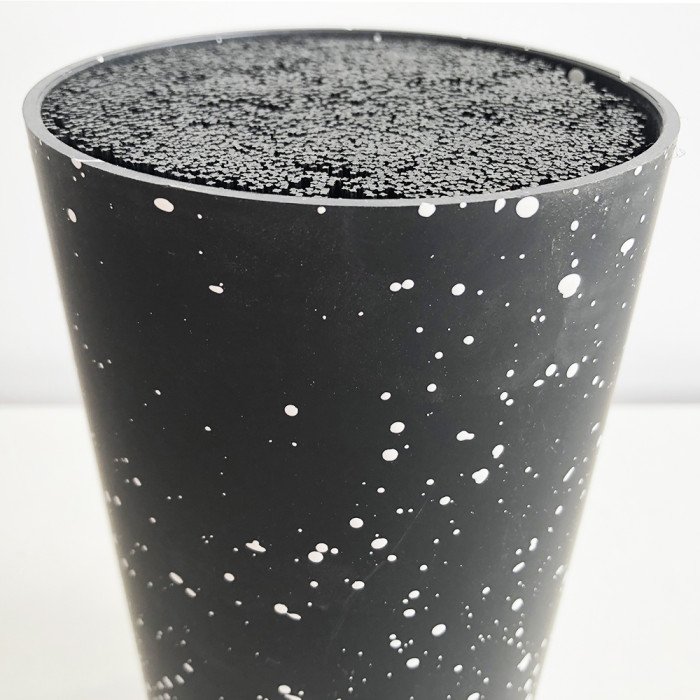 Підставка для ножів UNIQUE UN-1851. Колір: чорний